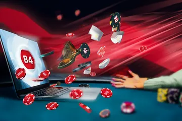 A stylish woman beside vibrant slot machines displaying glowing sevens, showcasing the variety of top slots at WAGIPLUS.